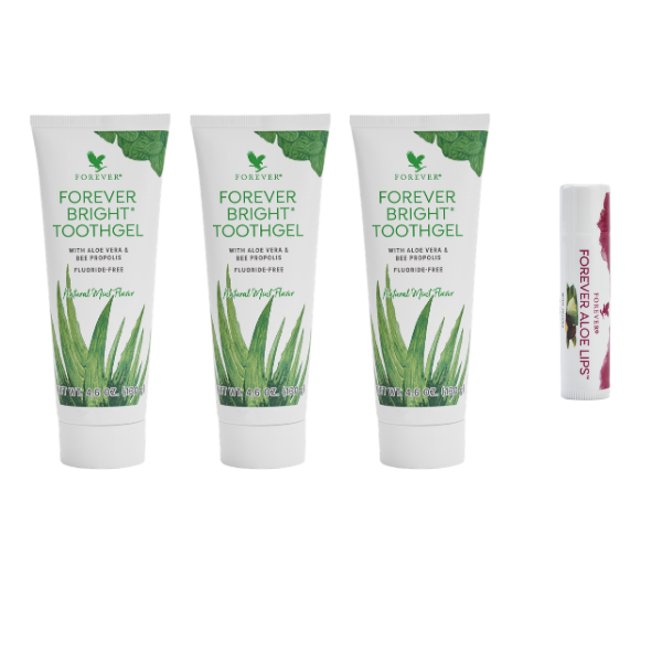 Combo 3x Bright Tooth e 1x Lips